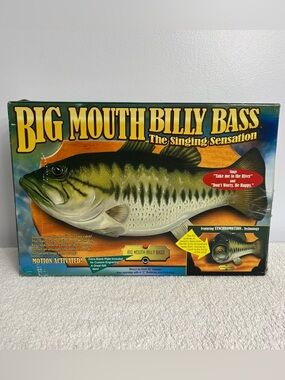 Big Mouth BILLY Bass Dont Worry Be Happy & Take Me To The River Singing Fish 99